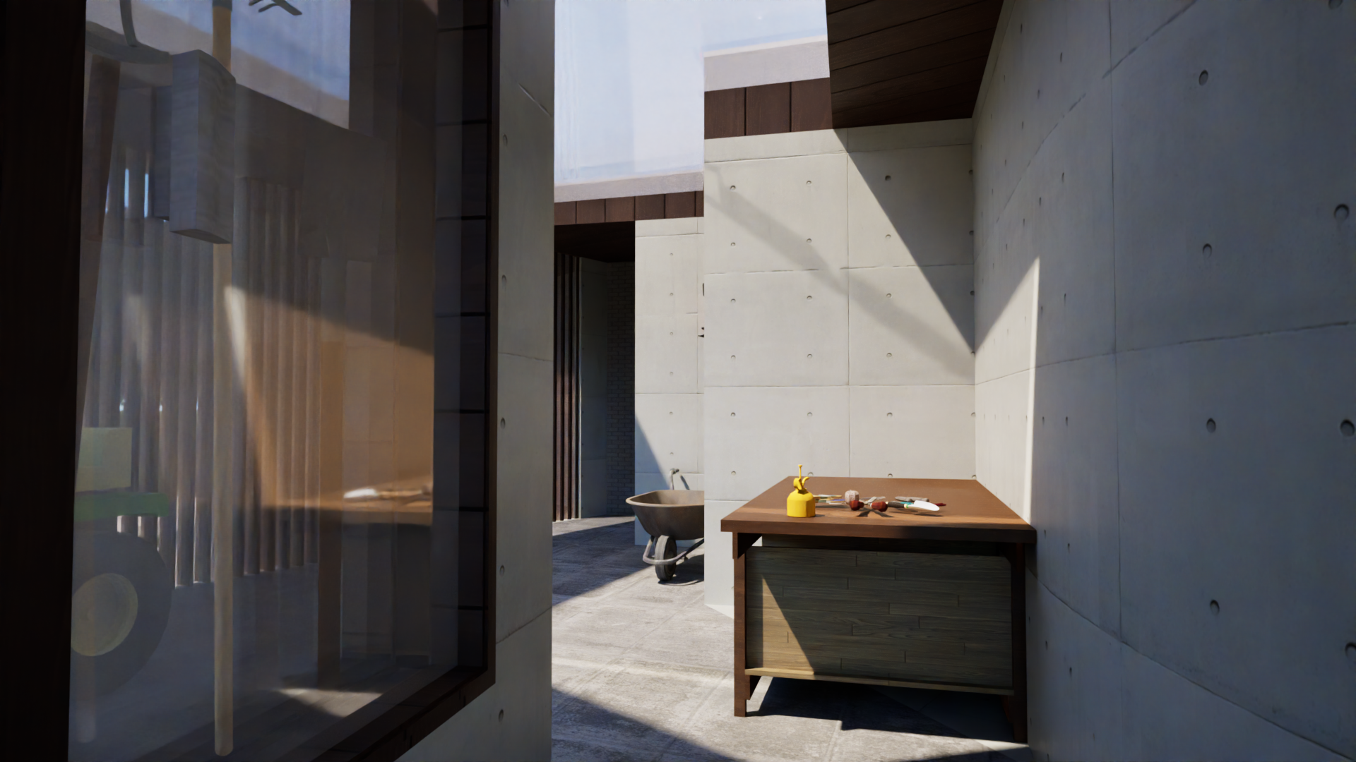 Summer Interior - Workspace