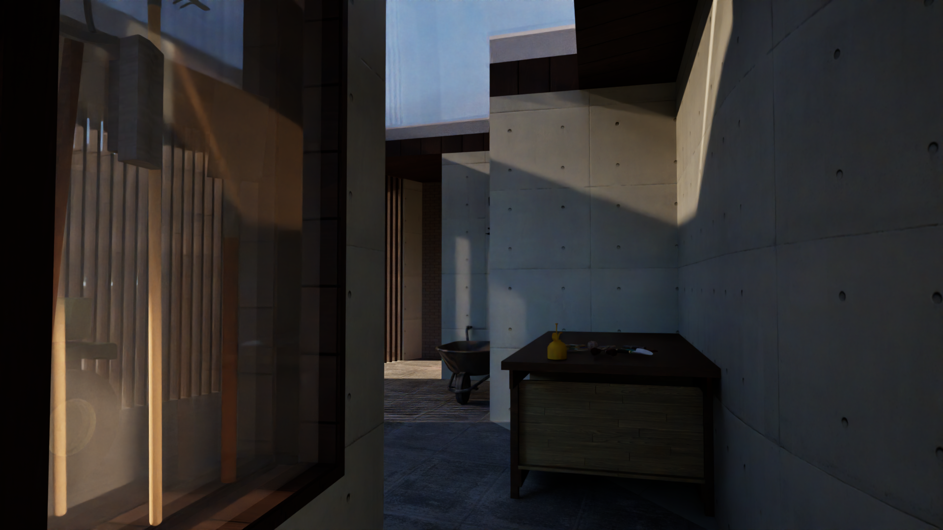 Winter Interior - Workspace