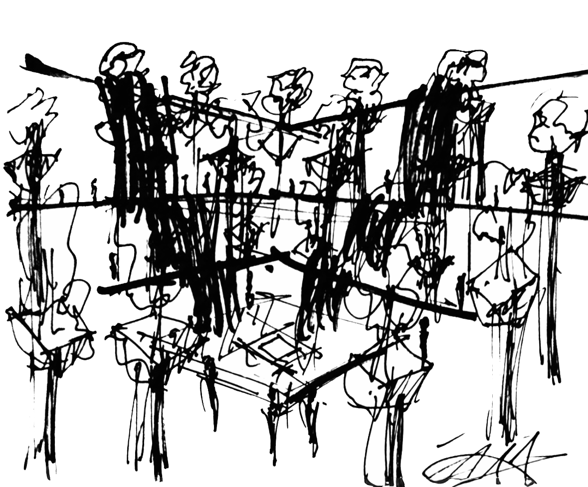 Eden Art Museum concept sketch