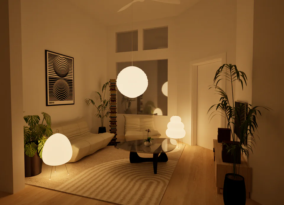 Tolman Apartment Living Space